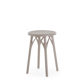 Kartell A.I. stool Light with seat h. 45 cm. for indoor/outdoor use Kartell Grey GR - Buy now on ShopDecor - Discover the best products by KARTELL design