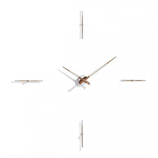 Nomon Mini Merlín 4T wall clock Chrome - Buy now on ShopDecor - Discover the best products by NOMON design